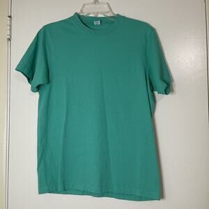 Sporty & Rich oversized crew neck vintage retro green tshirt size small